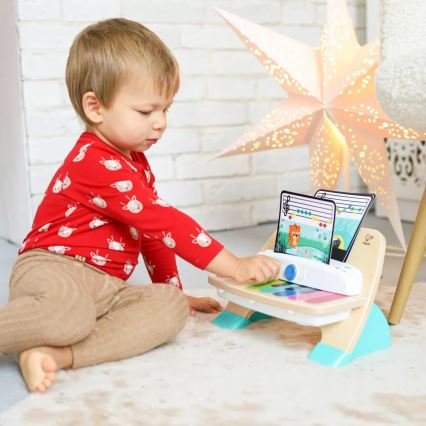 Baby Einstein - Дървена музикална играчка MAGIC TOUCH 3xAA пиано