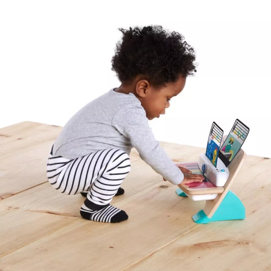 Baby Einstein - Дървена музикална играчка MAGIC TOUCH 3xAA пиано