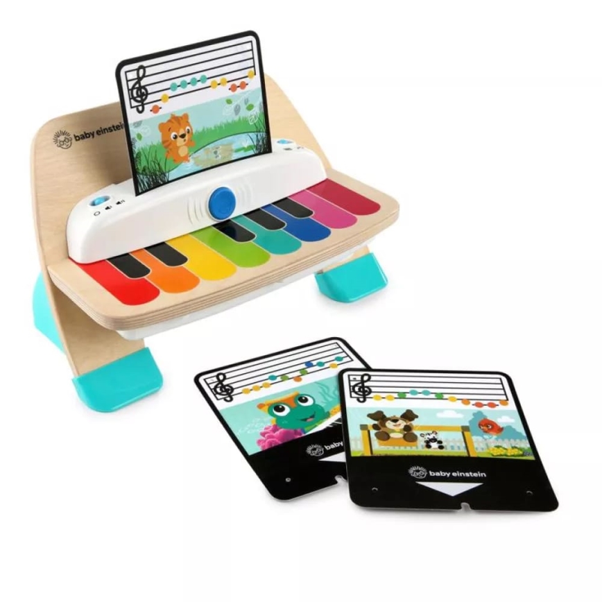 Baby Einstein - Дървена музикална играчка MAGIC TOUCH 3xAA пиано