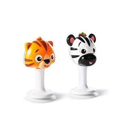 Baby Einstein - Повдигаща седалка за трапезна маса с 2 играчки 2в1 DINE&DISCOVER