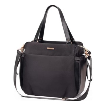 BabyOno - Чанта за памперси за детска количка Coco черен