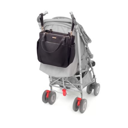 BabyOno - Чанта за памперси за детска количка Coco черен