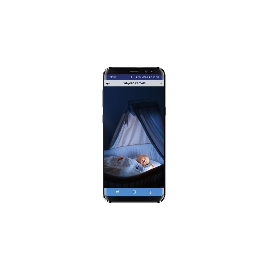 BabyOno - Смарт бебешки монитор SMART Wi-Fi Tuya