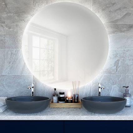 Baltica Design - стенено LED огледало за баня с подсветка BRIGHT LED/15W/230V 6500K Ø 60 см IP65