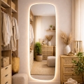 Baltica Design - LED стенено огледало за баня с вградено осветление STONE CALM LED/15W/230V 4500K 155x50 cm IP65