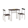 Балконен комплект LANCE 82x50 см метал/венге