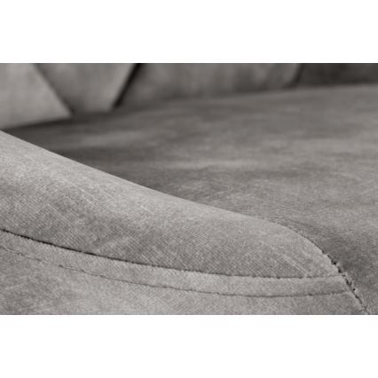 Бар стол 106x47 см сив/черен