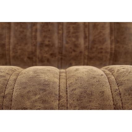 Бар стол 109x46 см черен/кафяв