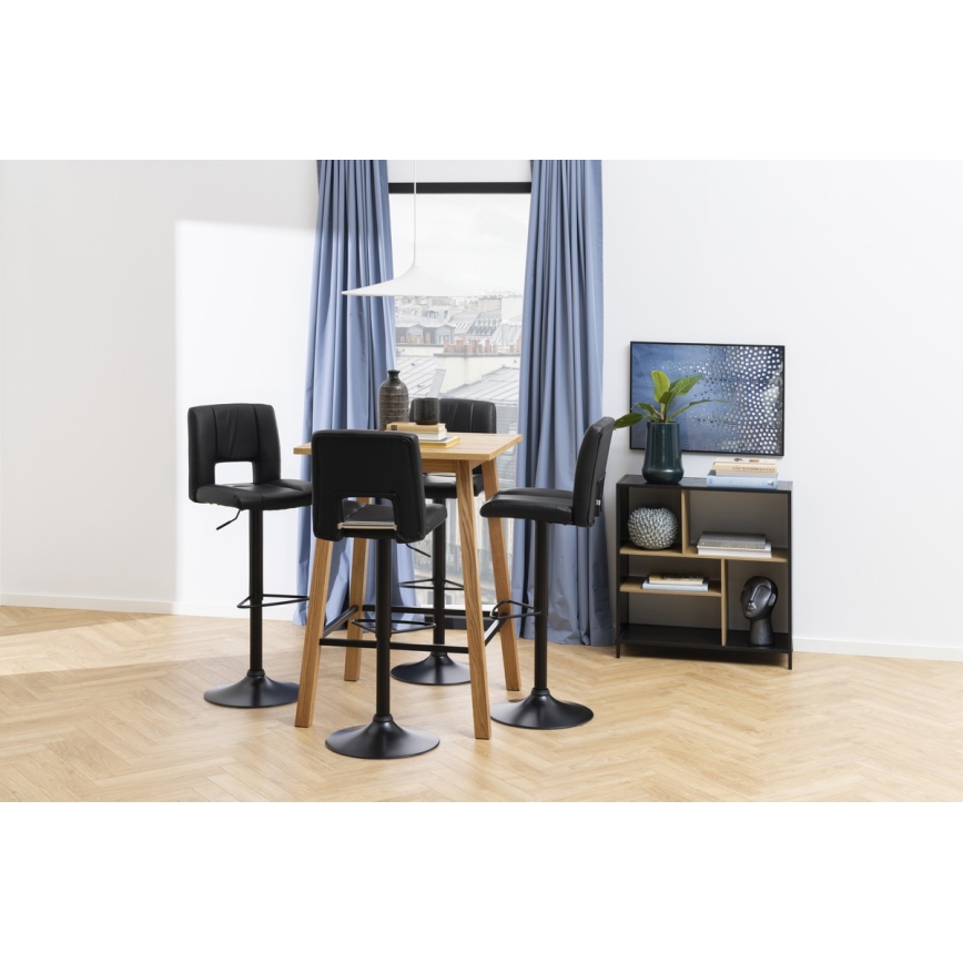 Бар стол SERENA 1 бр. черен