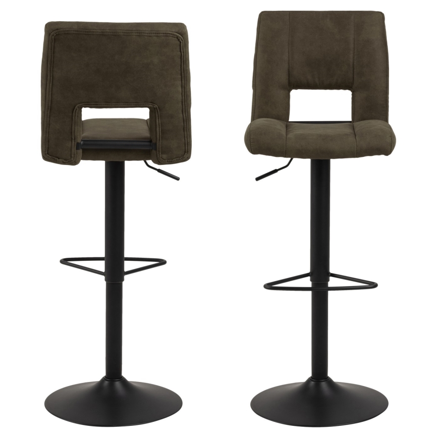 Бар стол SERENA 1 бр. зелен