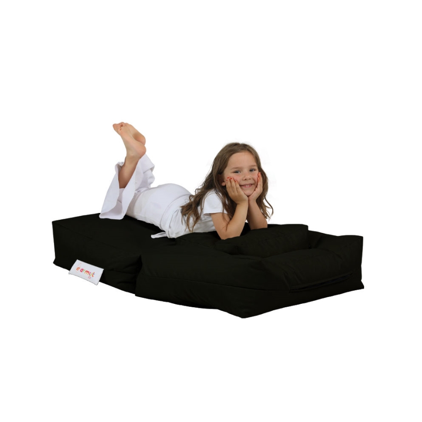 Барбарон с подложка за крака 65x40 cm черен