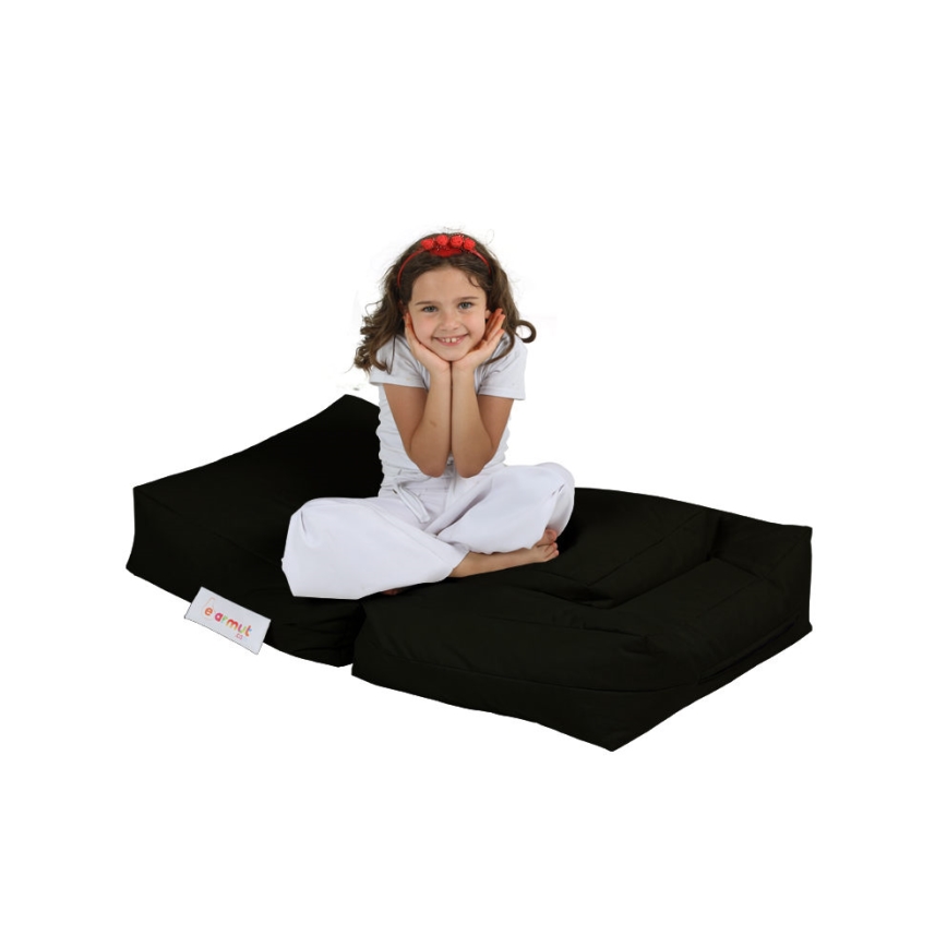 Барбарон с подложка за крака 65x40 cm черен