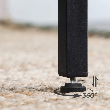 Барна масичка BARTIS кафява/черна