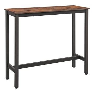 Барова масичка BARTIS кафява/черна