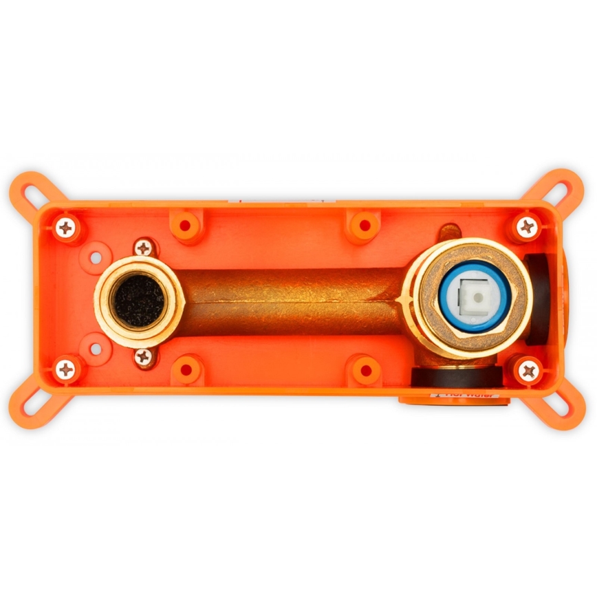 BAT-B0969 - Смесител за умивалник със скрит монтаж LUNGO, матово черен