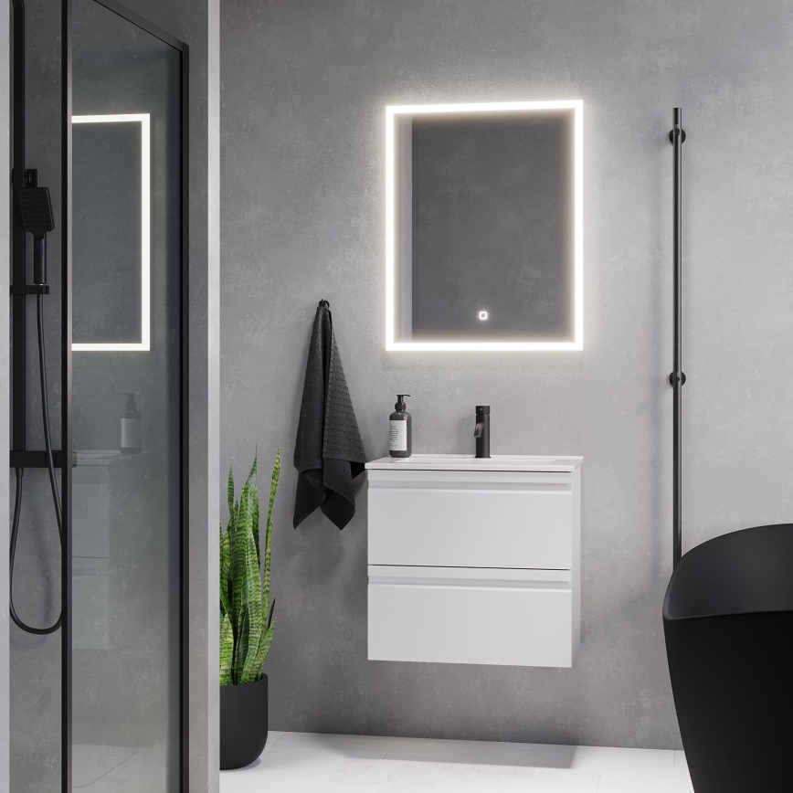 BATH DELUXE 01-060-07-58-00 - LED Огледало за баня с подсветка FORNAES LED/14,3W/230V IP44