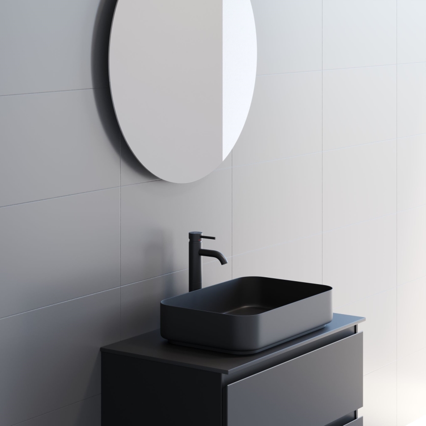 BATH DELUXE 01-080-00-58-00 - Огледало за баня NORDBORG Ø 80 см