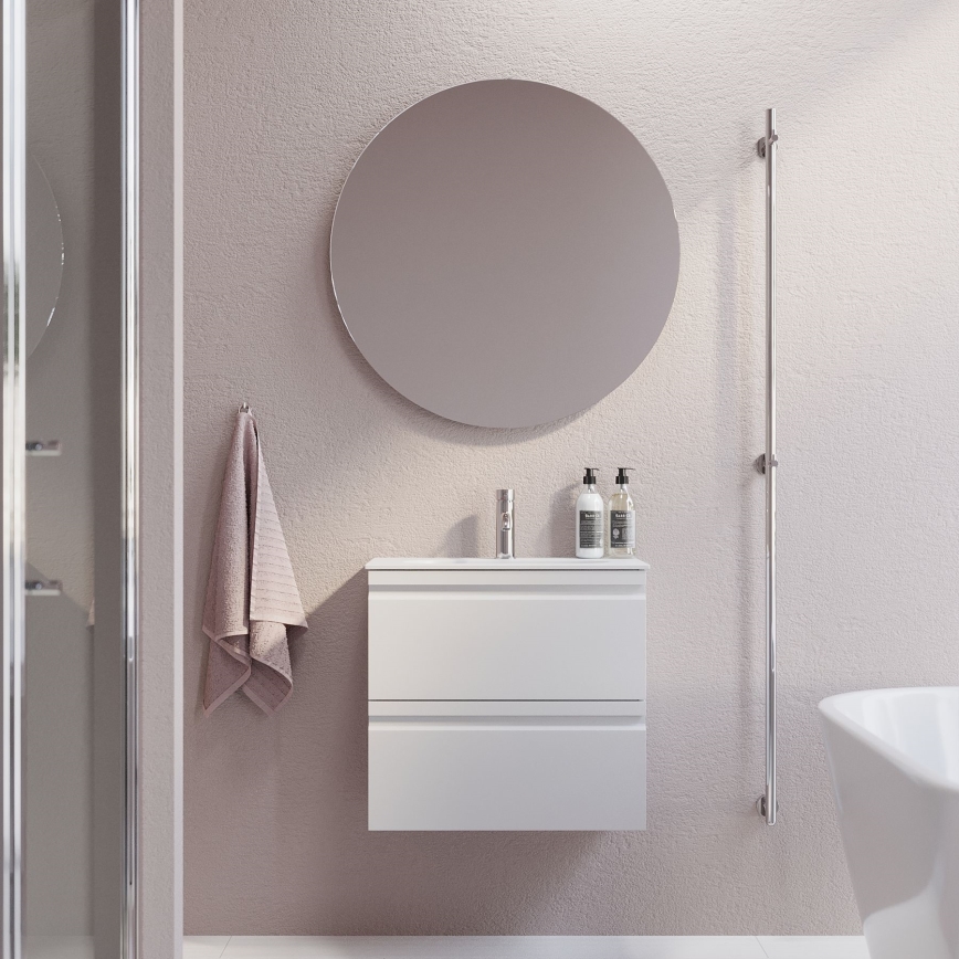 BATH DELUXE 01-080-00-58-00 - Огледало за баня NORDBORG Ø 80 см