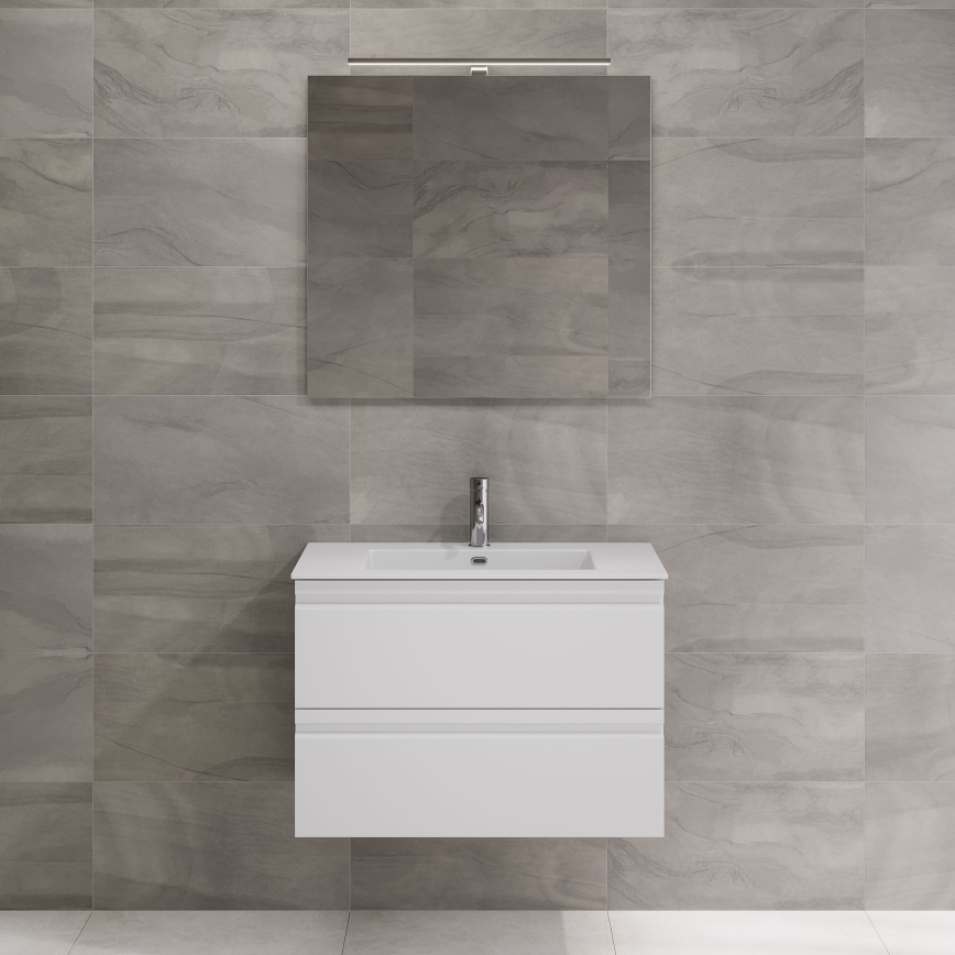 BATH DELUXE 01-080-01-58-00 - Огледало за баня NORDBORG 80x75 см