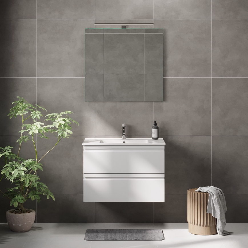 BATH DELUXE 01-080-01-58-00 - Огледало за баня NORDBORG 80x75 см