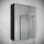 BATH DELUXE 02-050-63-02-01 - Огледален шкаф за баня KENWOOD 65x50 см матов черен