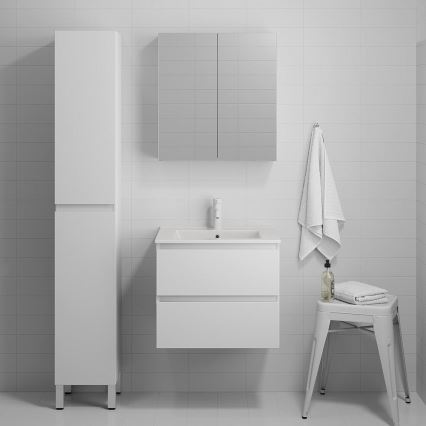 BATH DELUXE 03-060-63-01-01 - Шкаф за баня с мивка KENWOOD 61 см матово бял