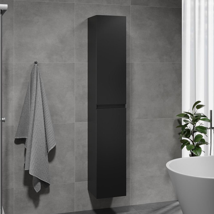 BATH DELUXE 04-030-63-02-01 - Шкаф за баня KENWOOD 186 см матов черен