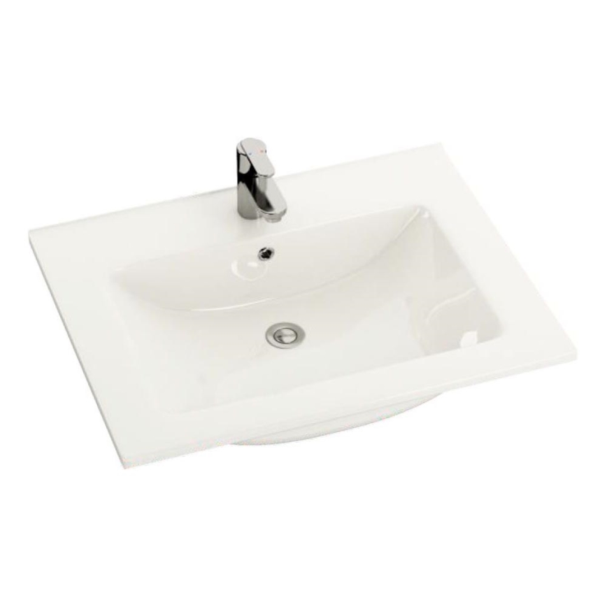 BATH DELUXE 06-060-60-11-01 - Мивка за вграждане CHICAGO 61x46,5 см блестящо бял