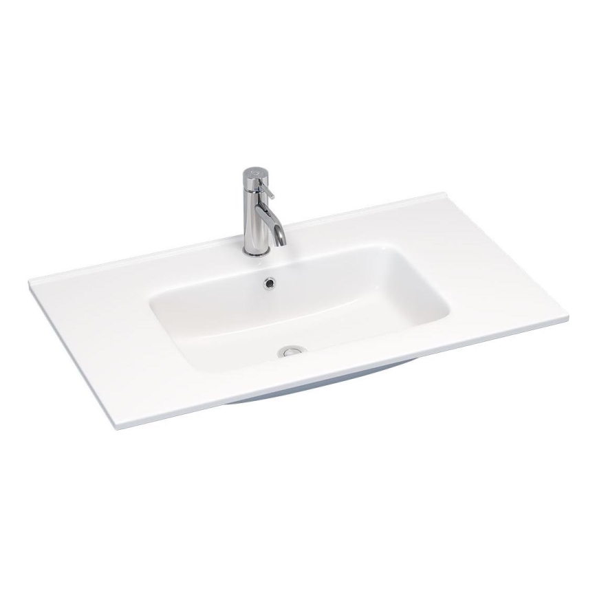 BATH DELUXE 06-080-27-11-00 - Вграден умивалник HYGE 81x46 см керамика/бял
