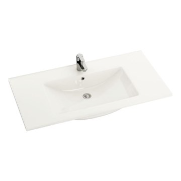 BATH DELUXE 06-090-60-11-01 - Умивалник за вграждане CHICAGO 91x46,5 см керамика/бял