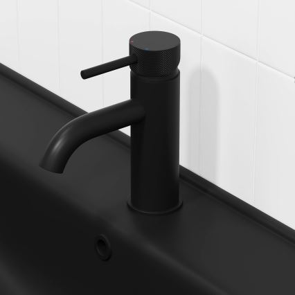 BATH DELUXE 28-005-03-02-00 - Кран за мивка ANHOLT 15,6 см матов черен