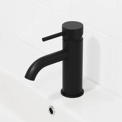 BATH DELUXE 28-005-03-02-00 - Кран за мивка ANHOLT 15,6 см матов черен