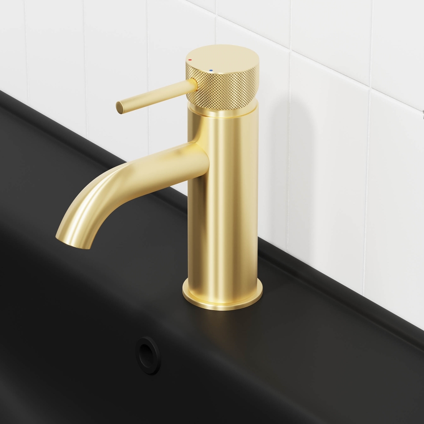 BATH DELUXE 28-005-03-70-00 - Кран за мивка ANHOLT 15,6 см матов месинг