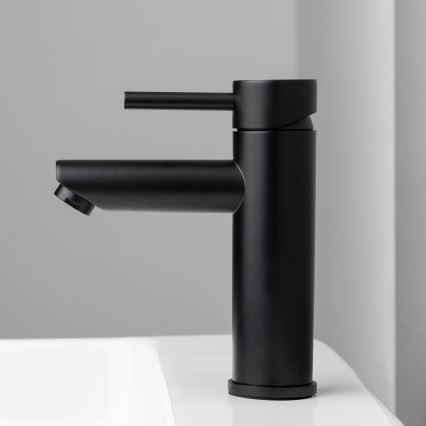 BATH DELUXE 28-017-03-02-02 - Кран за мивка RINGSTED 17,8 см матов черен