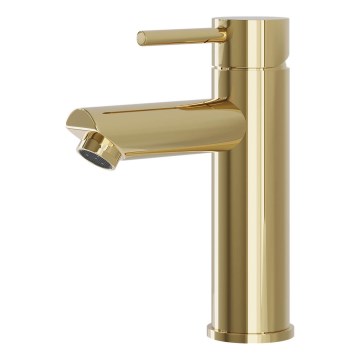 BATH DELUXE 28-017-03-64-02 - Кран за мивка RINGSTED 17,8 см лъскав месинг