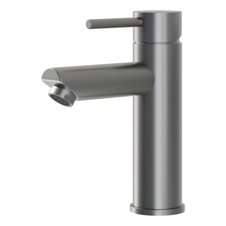 BATH DELUXE 28-017-03-73-02 - Кран за мивка RINGSTED 17,8 см прах сив