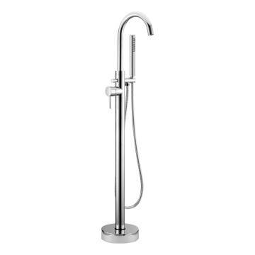 BATH DELUXE 28-114-01-60-00 - Свободностоящ к-кт за баня с кранче DRAGOR 116 см лъскав хром