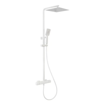 BATH DELUXE 31-120-06-01-00 - Душ комплект с термостатен смесител NAESBY матово бял