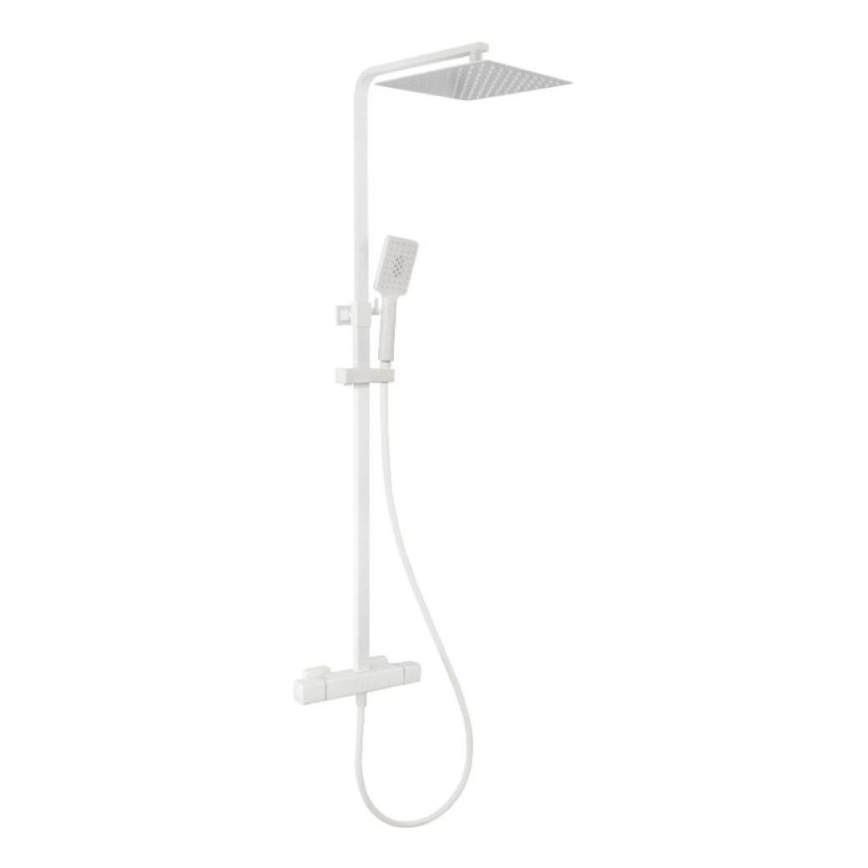 BATH DELUXE 31-120-06-01-00 - Душ комплект с термостатен смесител NAESBY матово бял