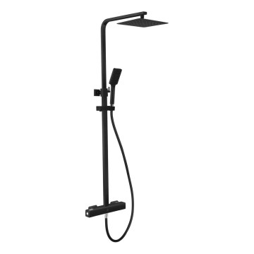 BATH DELUXE 31-120-06-02-00 - Душ комплект с термостатен смесител NAESBY матов черен