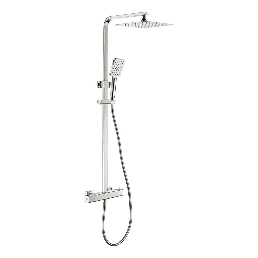 BATH DELUXE 31-120-06-60-00 - Душ комплект с термостатен смесител NAESBY лъскав хром