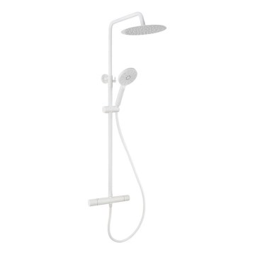 BATH DELUXE 31-120-07-01-00 - Душ комплект с термостатен смесител DRAGOR матово бял