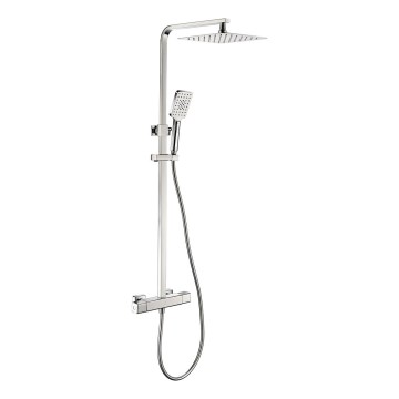 BATH DELUXE 31-120-08-60-00 - Душ комплект с термостатен смесител NAESBY лъскав хром
