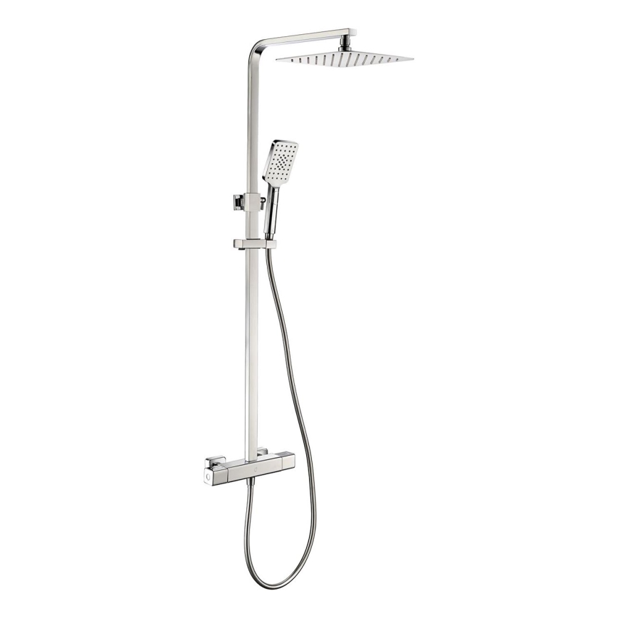 BATH DELUXE 31-120-08-60-00 - Душ комплект с термостатен смесител NAESBY лъскав хром