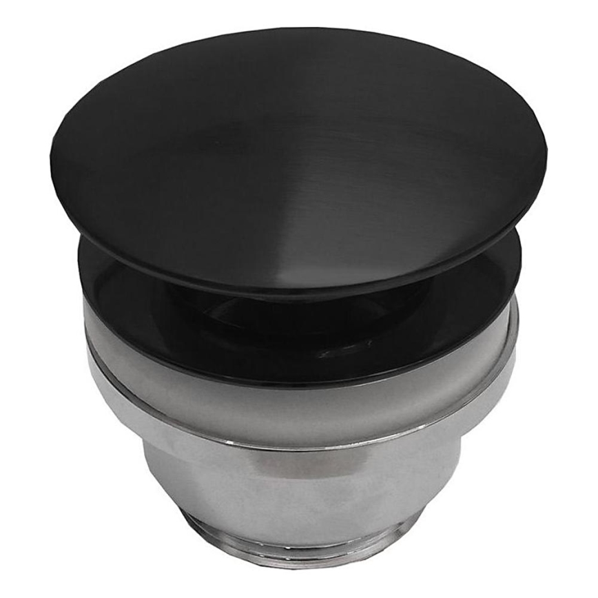 BATH DELUXE 33-004-05-02-04 - Сифон за мивка RODBY Ø 6,6 см черен