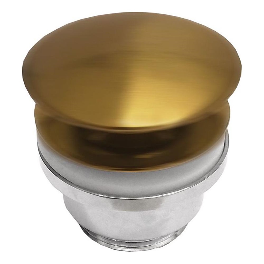 BATH DELUXE 33-004-05-70-04 - Сифон за мивка RODBY Ø 6,6 см матов месинг