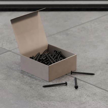 BATH DELUXE 54-045-00-02-12 - К-кт 50x Винтове за акустични панели T25 4,6x45 мм лакиран черен