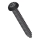 BATH DELUXE 54-045-00-02-12 - К-кт 50x Винтове за акустични панели T25 4,6x45 мм лакиран черен