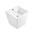 Bathco 4059 - Мивка за плот GENOVA 42x42 см порцелан/бял