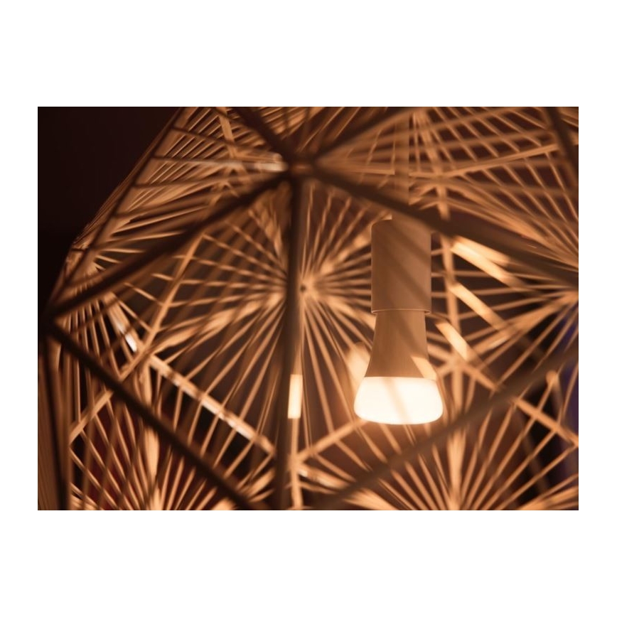 Начален комплект Philips Hue WHITE AMBIANCE 2xE27/8W/230V + Hue Bridge и димер превключвател